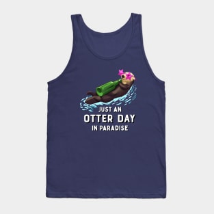 An Otter Day in Paradise Tank Top